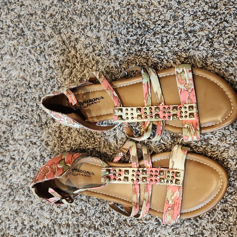 Arizona Jeans Gladiator Sandal 9.5 Bohemian